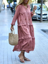 Load image into Gallery viewer, Sweet And Romantic Embroidered Women&#39;S Dress
