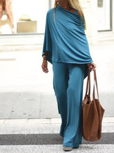 Load image into Gallery viewer, Solid Color Comfortable Collar Suit
