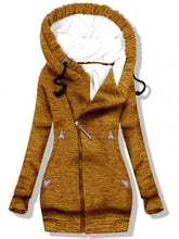 Load image into Gallery viewer, Casual Women&#39;S Hooded Zipper Jack
