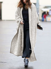 Load image into Gallery viewer, Fashion Long Woolen Casual Cardigan Coat
