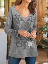 Load image into Gallery viewer, Printed Casual Long Sleeve Shirts And Tops
