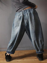 Load image into Gallery viewer, Casual Loose Comfortable Women&#39;S Denim Harem Pants
