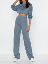 Load image into Gallery viewer, Simple Solid Color Velvet Leisure Suit
