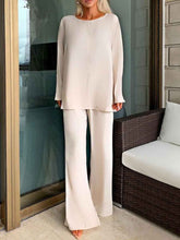 Load image into Gallery viewer, Comfortable Round Neck Loose Casual Two-piece Suit
