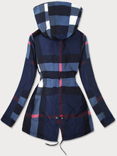 Load image into Gallery viewer, Retro Loose Long Sleeve Plaid Jacket

