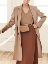 Load image into Gallery viewer, Fashion Casual Lapel Solid Color Long Women&#39;S Jacket
