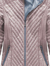 Load image into Gallery viewer, Warm Solid Color Pocket Zipper Hooded Cotton Jacket
