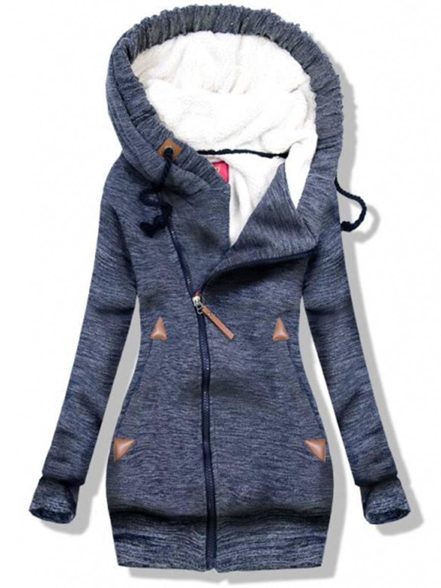 Women'S Autumn And Winter Warm Hoodie