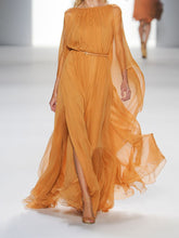 Load image into Gallery viewer, Pure Color Elegant Waist Dress
