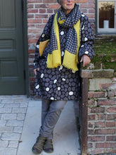 Load image into Gallery viewer, Women&#39;s Fashion Polka Dot Woolen Loose Old Coat
