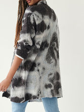 Load image into Gallery viewer, Fashionable Tie-Dye Women&#39;S Sweater Coat
