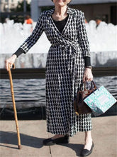 Load image into Gallery viewer, Retro Polka Dot Simple Women&#39;S Casual Coat
