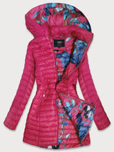 Load image into Gallery viewer, Women&#39;S Autumn And Winter Zipper Plush Hooded Cotton Jacket
