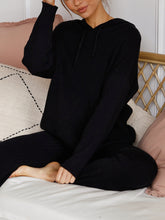 Load image into Gallery viewer, Hat Solid Color Long Sleeve Casual Suit
