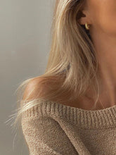 Load image into Gallery viewer, Fashion Casual Solid Color Long Sleeve Round Neck Two-piece Suit
