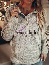 Load image into Gallery viewer, Dragonfly Printed Casual Hoodie Sweatshirt
