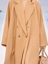 Load image into Gallery viewer, Ladies Fashion Casual Double Breasted Long Coat
