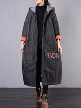 Load image into Gallery viewer, Cartoon Print Loose Casual Pocket Winter Thick Coat
