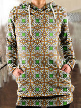 Load image into Gallery viewer, Fashion Casual Printed Hooded Long Sleeve Sweatshirt
