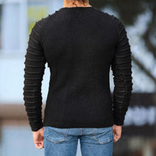Load image into Gallery viewer, Men&#39;S Fashion Slim Round Neck Knitted Sweater
