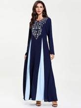 Load image into Gallery viewer, Fashion Bohemian Printed Women&#39;S Muslim Long Skirt
