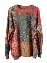 Load image into Gallery viewer, Vintage Pattern Loose Women&#39;S Knitted Sweater
