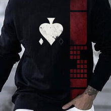 Load image into Gallery viewer, Men&#39;s Fashion Casual Round Neck Long Sleeve Top
