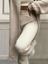 Load image into Gallery viewer, Women&#39;S Casual Solid Color Comfortable Knitted Three-Piece Suit
