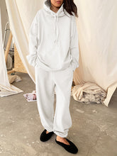Load image into Gallery viewer, Casual Solid Color Hooded Sweater Women&#39;S Suit
