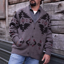 Load image into Gallery viewer, Men&#39;S Western Ethnic Pattern Elements Casual Sweater
