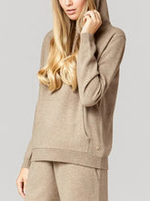 Load image into Gallery viewer, Simple Solid Color Hooded Casual Women&#39;S Knitted Suit
