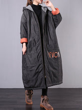 Load image into Gallery viewer, Cartoon Print Loose Casual Pocket Winter Thick Coat

