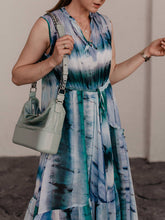 Load image into Gallery viewer, Tie-dye Sleeveless Casual Maxi Dress
