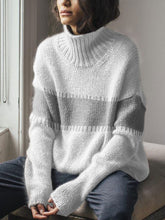 Load image into Gallery viewer, Fashion Casual Loose Turtleneck Sweater
