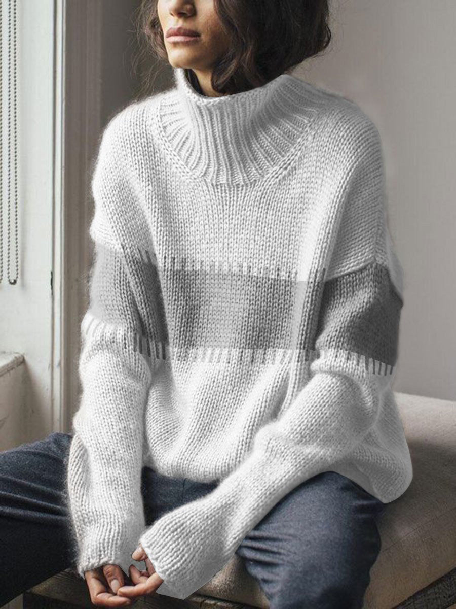 Fashion Casual Loose Turtleneck Sweater