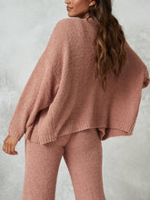 Load image into Gallery viewer, Cosy Knit Balloon Sleeve Cardigan Three-Piece Suit
