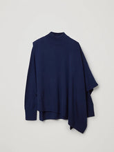 Load image into Gallery viewer, Fashionable Simple High Neck Long Sleeve Top Pants Knitted Suit
