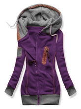 Load image into Gallery viewer, Casual Women&#39;S Hooded Zipper Jack
