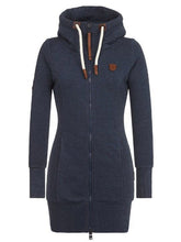 Load image into Gallery viewer, Fashion Solid Color Hooded Sweatshirt Jacke
