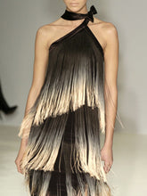 Load image into Gallery viewer, Fashion Sexy Sleeveless Backless Fringed Midi Dress
