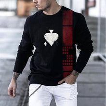 Load image into Gallery viewer, Men&#39;s Fashion Casual Round Neck Long Sleeve Top
