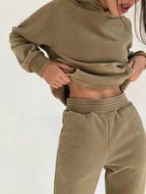 Load image into Gallery viewer, Cosy Loose Pocket Hoodies Two-Piece Suit

