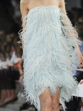Load image into Gallery viewer, Wrapped Chest Tassel Evening Dress
