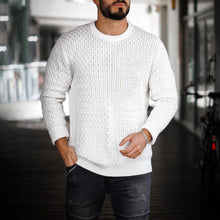 Load image into Gallery viewer, Men&#39;S Fashion Round Neck Slim Warm Sweater
