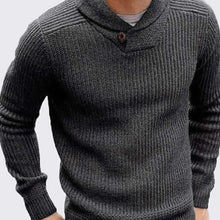 Load image into Gallery viewer, Men&#39;S Fashion Simple Temperament Stand-Up Collar Sweater
