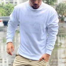 Load image into Gallery viewer, Fashion Casual Solid Color Long Sleeve Sweater
