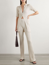 Load image into Gallery viewer, Elegant And Fashionable Women&#39;S Knitted Suit
