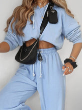 Load image into Gallery viewer, Women&#39;S Casual Solid Color Loose Two-Piece Suit
