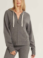 Load image into Gallery viewer, Casual Solid Color Hooded Zipper Coat Two-piece Suit
