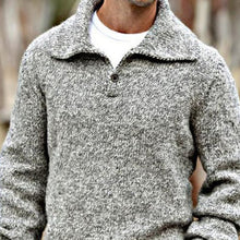 Load image into Gallery viewer, Men&#39;S Fashion Casual Solid Color Knitted Sweater
